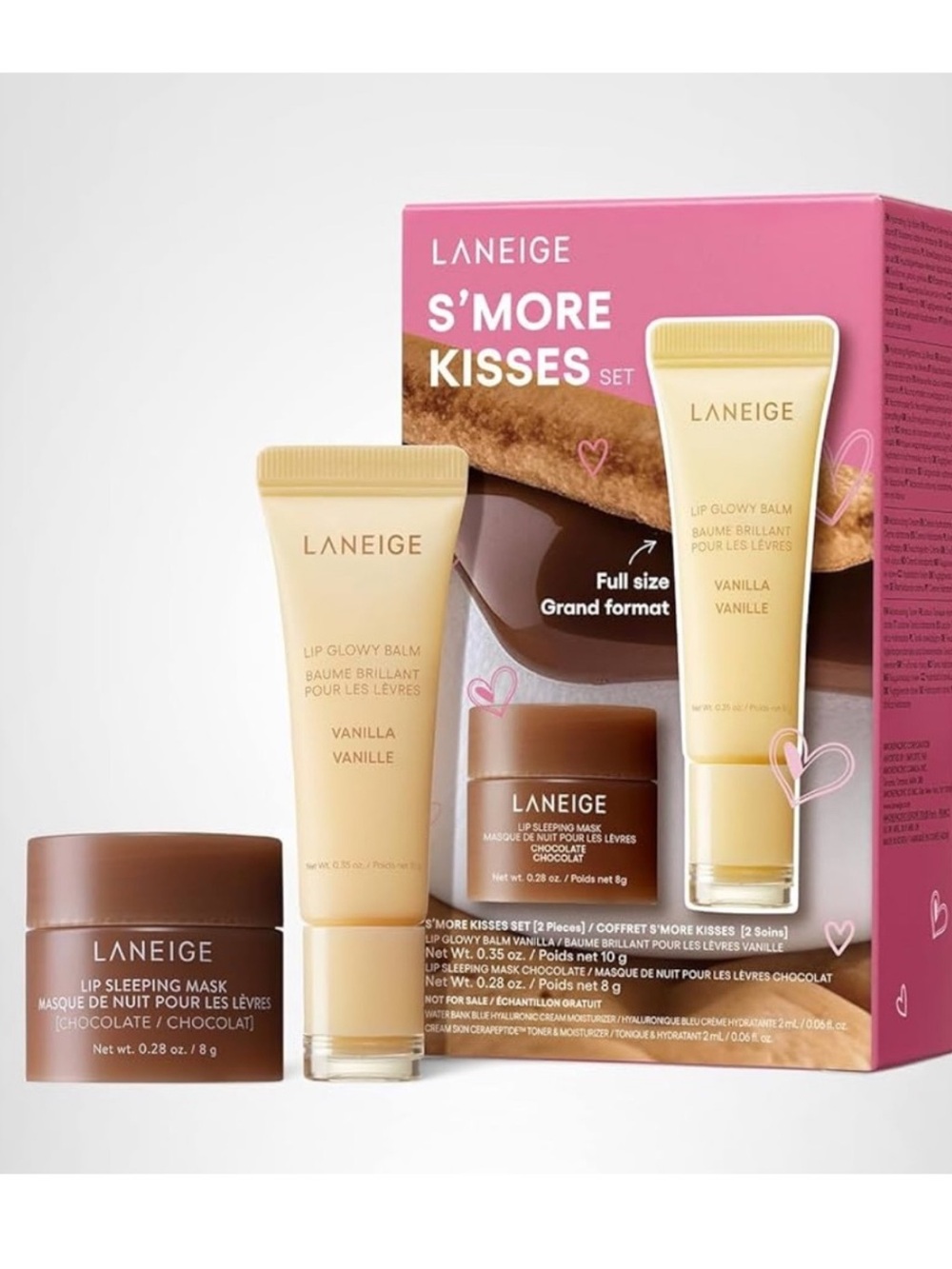 LANEIGE S’MORE KISSES SET